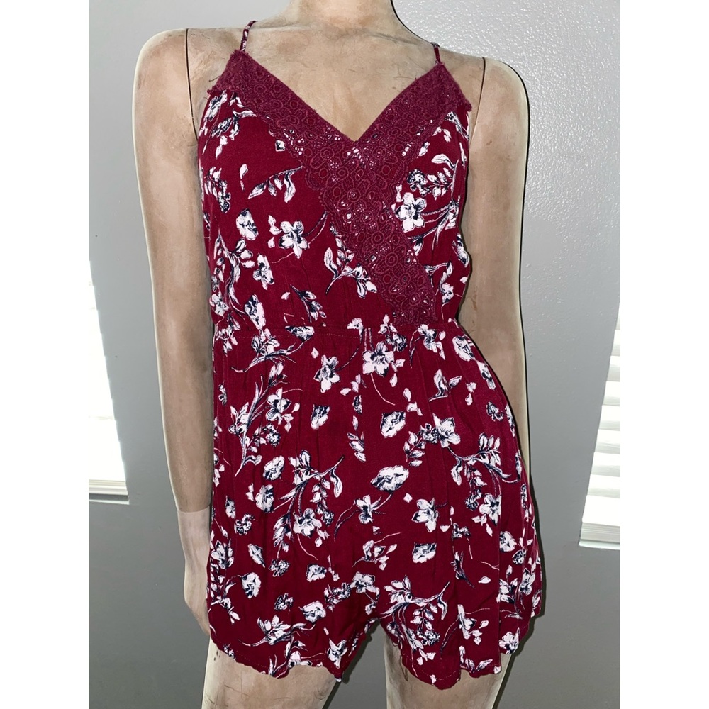 Ambiance Flower Print Romper
